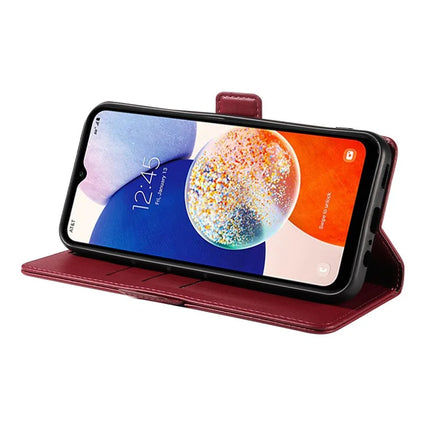 For Samsung Galaxy A16 5G  /  4G Case Side Magnetic Clasp RFID Blocking Leather Phone Wallet Cover