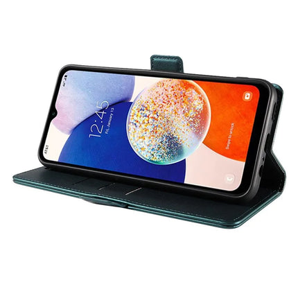 For Samsung Galaxy A55 5G Case Side Magnetic Clasp RFID Blocking Leather Phone Wallet Cover