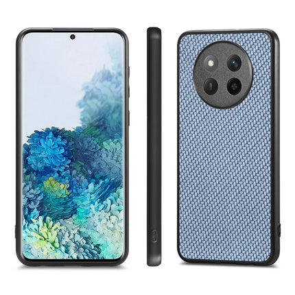 For Honor X60 Pro 5G Case Carbon Fiber Texture PU Leather + PC + TPU Phone Cover