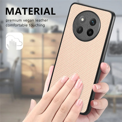 For Honor X60 Pro 5G Case Carbon Fiber Texture PU Leather + PC + TPU Phone Cover