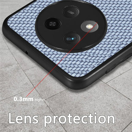 For Honor X60 Pro 5G Case Carbon Fiber Texture PU Leather + PC + TPU Phone Cover