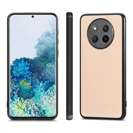 For Honor X60 Pro 5G Case Carbon Fiber Texture PU Leather + PC + TPU Phone Cover