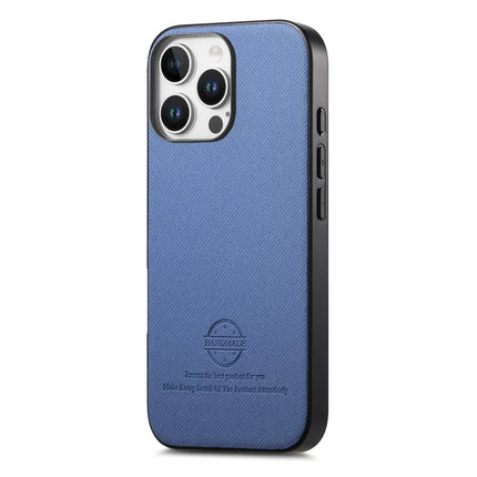 ShopCaseCart Slim Lightweight iPhone 15 Pro Protective cover Cloth Texture Leather + PC + TPU Anti-Drop Phone Guard