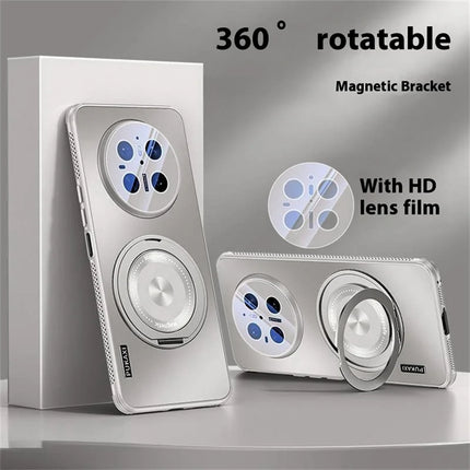 For Huawei Mate 70 Pro / Mate 70 Pro+ Case Compatible with MagSafe Kickstand TPU PC Heat Dissipation Phone Cover