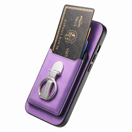 For Huawei Mate 70 Case Compatible with MagSafe Skin-Touch Cover with Card Bag Kickstand