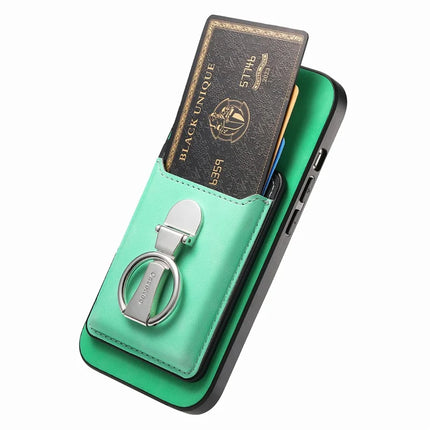 For Huawei Mate 70 Case Compatible with MagSafe Skin-Touch Cover with Card Bag Kickstand