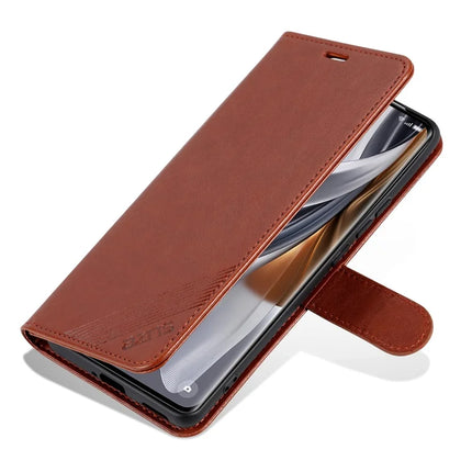AZNS For Honor 300 Ultra Case Anti-Scratch PU Leather Stand Wallet Phone Cover
