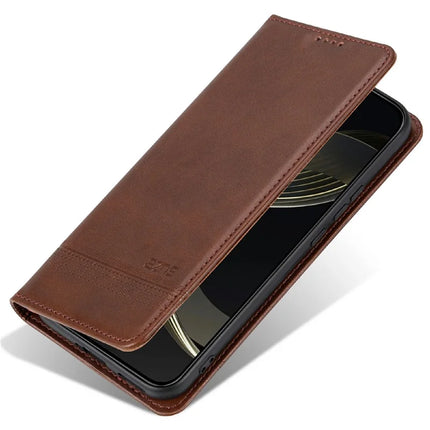 AZNS For Samsung Galaxy A26 5G Case Cowhide Texture PU Leather Wallet Phone Cover