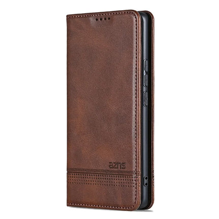 AZNS For Samsung Galaxy A26 5G Case Cowhide Texture PU Leather Wallet Phone Cover