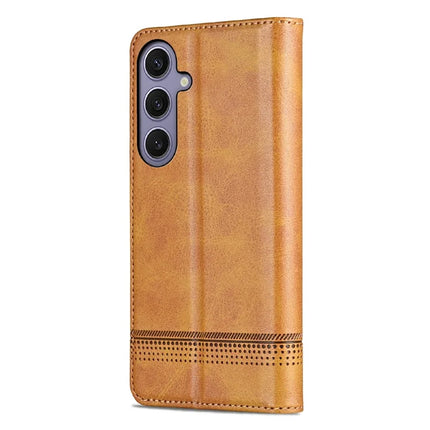AZNS For Samsung Galaxy A26 5G Case Cowhide Texture PU Leather Wallet Phone Cover