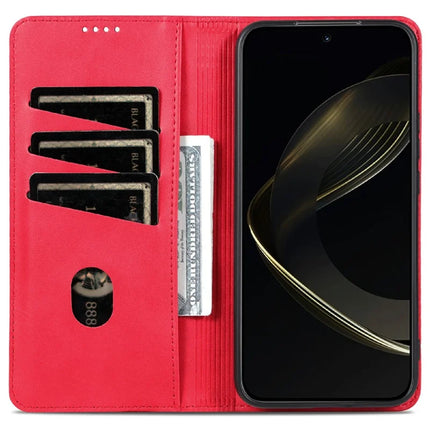 AZNS For Samsung Galaxy A26 5G Case Cowhide Texture PU Leather Wallet Phone Cover