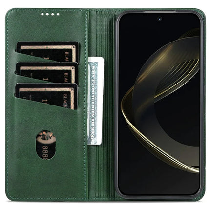 AZNS For Samsung Galaxy A26 5G Case Cowhide Texture PU Leather Wallet Phone Cover