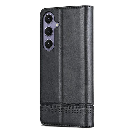 AZNS For Samsung Galaxy A56 5G Case Cowhide Texture PU Leather Wallet Phone Cover