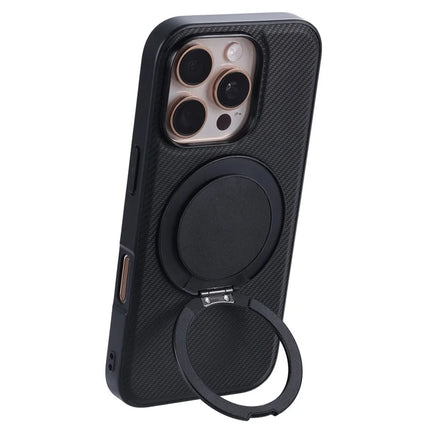 VILI TCY Series for iPhone 16 Pro Max Magnetic Phone Case Ring Kickstand PC TPU Back Cover