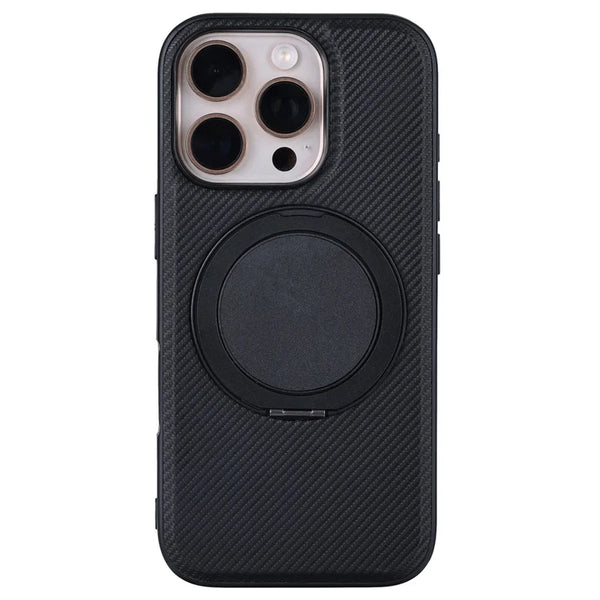 ShopCaseCart Premium Stylish iPhone 16 Pro Snap-on Phone Protective cover Ring Kickstand PC TPU Back Guard