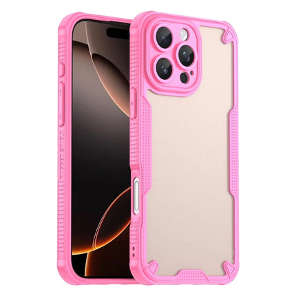 WANLONFENG MFFJ Series For iPhone 16 Pro Max Case Anti Drop TPU Phone Back Cover with Screen Film