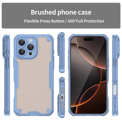 WANLONFENG MFFJ Series For iPhone 16 Pro Max Case Anti Drop TPU Phone Back Cover with Screen Film