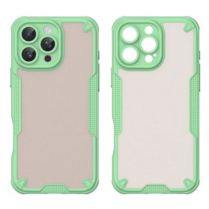 WANLONFENG MFFJ Series For iPhone 16 Pro Max Case Anti Drop TPU Phone Back Cover with Screen Film