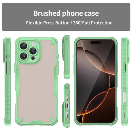 WANLONFENG MFFJ Series For iPhone 16 Pro Max Case Anti Drop TPU Phone Back Cover with Screen Film
