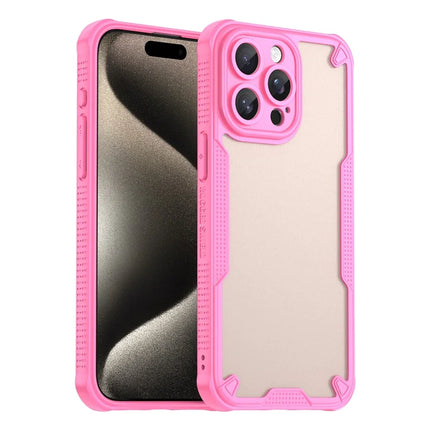 WANLONFENG MFFJ Series For iPhone 15 Pro Max Case Anti Drop TPU Phone Back Cover with Screen Film