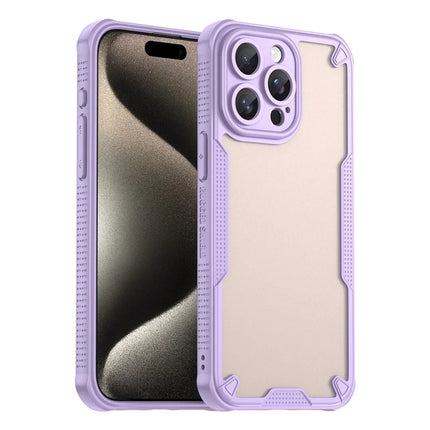 WANLONFENG MFFJ Series For iPhone 15 Pro Max Case Anti Drop TPU Phone Back Cover with Screen Film