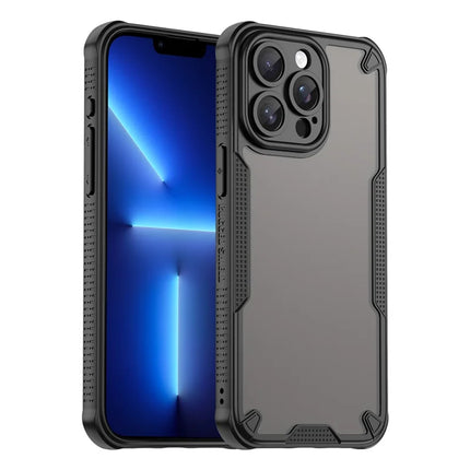 WANLONFENG MFFJ Series For iPhone 13 Pro Max Case Anti Drop TPU Phone Back Cover with Screen Film