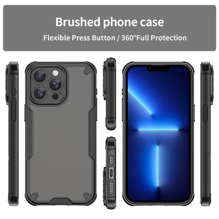 WANLONFENG MFFJ Series For iPhone 13 Pro Max Case Anti Drop TPU Phone Back Cover with Screen Film