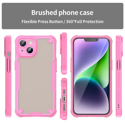 WANLONFENG MFFJ Series For iPhone 13 Case Anti Drop TPU Phone Back Cover with Screen Film