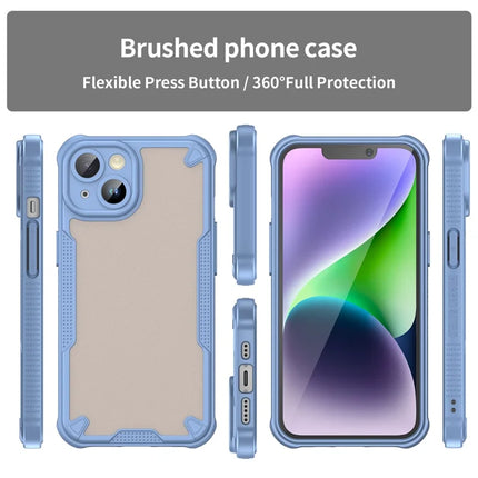 WANLONFENG MFFJ Series For iPhone 13 Case Anti Drop TPU Phone Back Cover with Screen Film