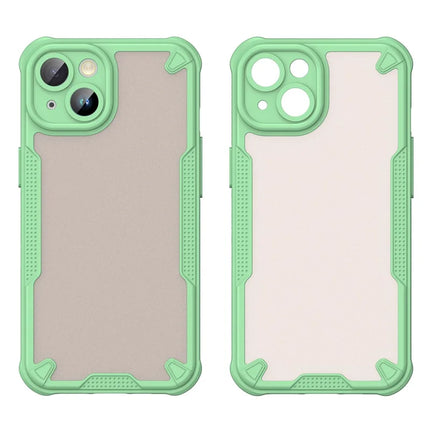 WANLONFENG MFFJ Series For iPhone 13 Case Anti Drop TPU Phone Back Cover with Screen Film