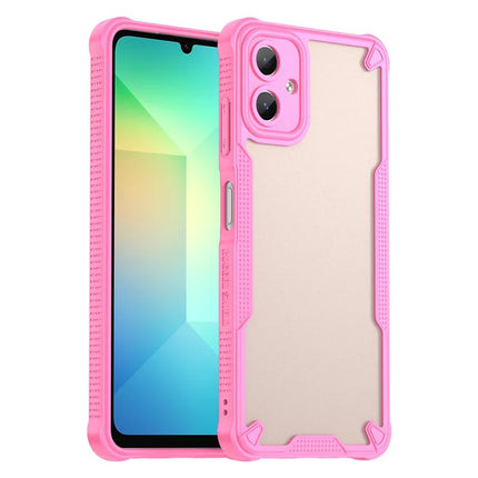 WANLONFENG MFFJ Series For Samsung Galaxy A06 Case Anti Drop TPU Phone Back Cover with Screen Film