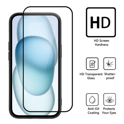 WANLONFENG MFFJ Series For Samsung Galaxy A06 Case Anti Drop TPU Phone Back Cover with Screen Film