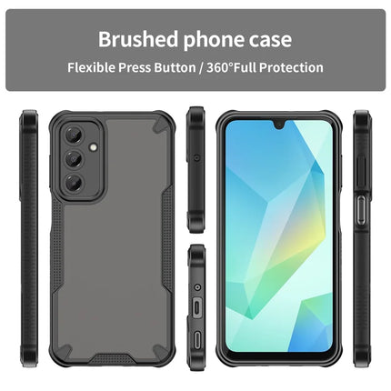 WANLONFENG MFFJ Series TPU Case for Samsung Galaxy A16 5G / A16 4G Anti Drop Phone Back Cover with Screen Film