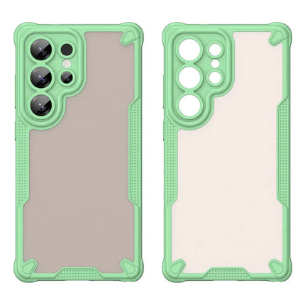 WANLONFENG MFFJ Series For Samsung Galaxy S23 Ultra Case Anti Drop TPU Phone Back Cover with Screen Film