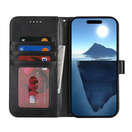 For iPhone 16 Plus Case R61 Texture Wallet Leather Flip Phone Cover