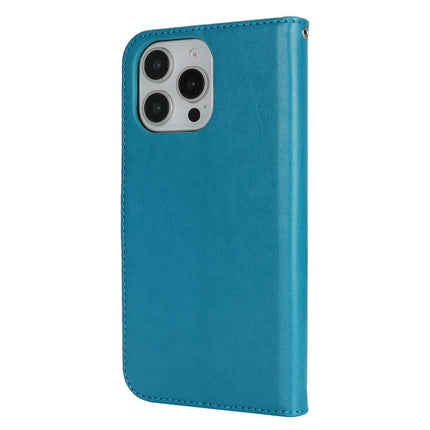 For iPhone 16 Pro Max Case R61 Texture Wallet Leather Flip Phone Cover