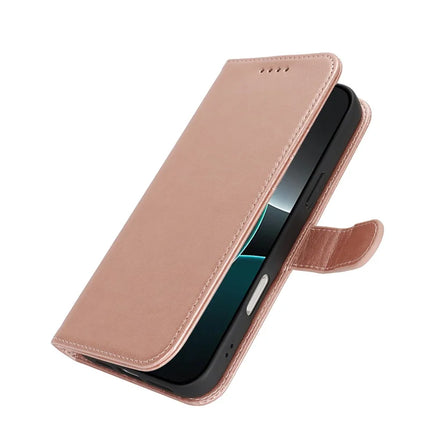 For iPhone 16 Pro Max Case R61 Texture Wallet Leather Flip Phone Cover