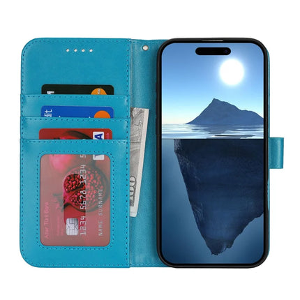 For iPhone 16 Case R61 Texture Wallet Leather Flip Phone Cover