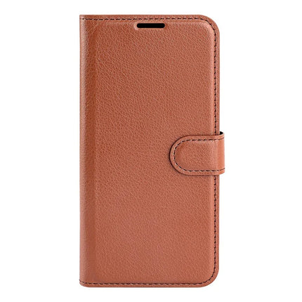 For iPhone 16e Case Litchi Texture Shockproof Leather Wallet Phone Cover
