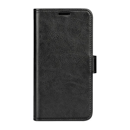 For iPhone 16e Wallet Case Crazy Horse Texture Stand Leather Phone Cover