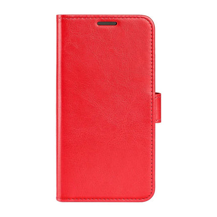 For iPhone 16e Wallet Case Crazy Horse Texture Stand Leather Phone Cover