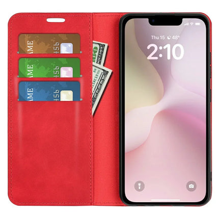 For iPhone 16e Case Skin Touch Leather Wallet Phone Cover