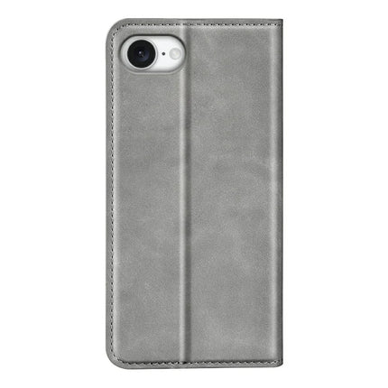 For iPhone 16e Case Skin Touch Leather Wallet Phone Cover
