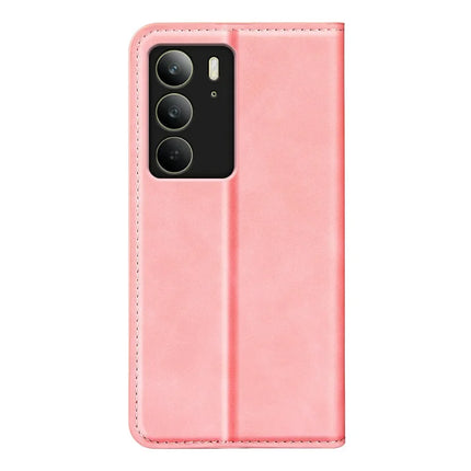 For Realme C75 Case Skin Touch Leather Wallet Phone Cover