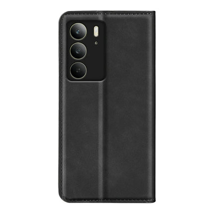 For Realme C75 Case Skin Touch Leather Wallet Phone Cover