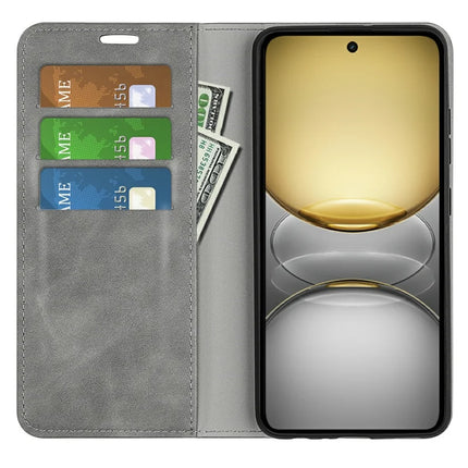 For Realme C75 Case Skin Touch Leather Wallet Phone Cover