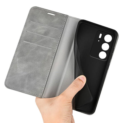 For Realme C75 Case Skin Touch Leather Wallet Phone Cover