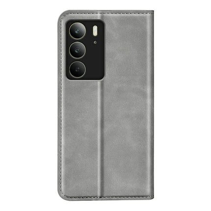 For Realme C75 Case Skin Touch Leather Wallet Phone Cover