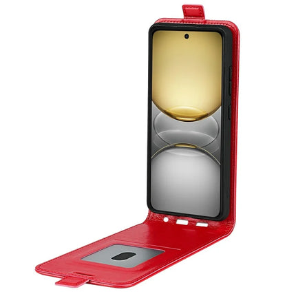For Realme C75 Case with Card Slots Vertical Flip Leather Phone Cover