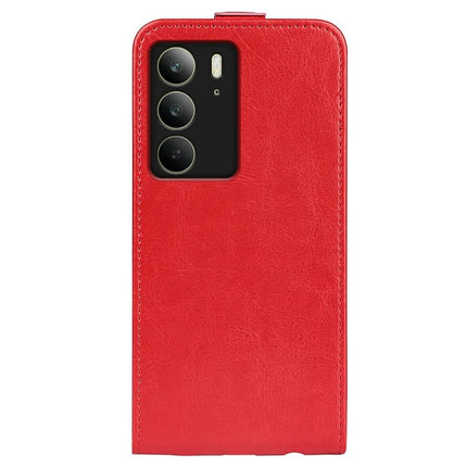For Realme C75 Case with Card Slots Vertical Flip Leather Phone Cover